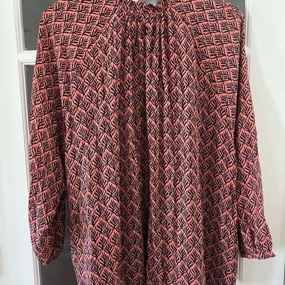 Whistles Sea Tree Print Blouse - Size 14 - Nwt — image 4 of 7